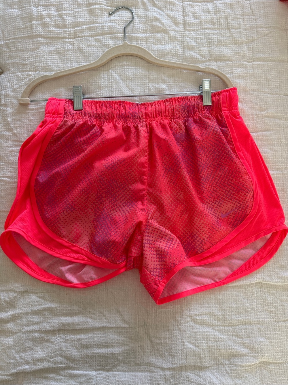 Women’s Neon Pink Nike Running Shorts
